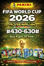 Panini fifa World Cup 2026 Adrenalyn xl trading Cards #430-630# 