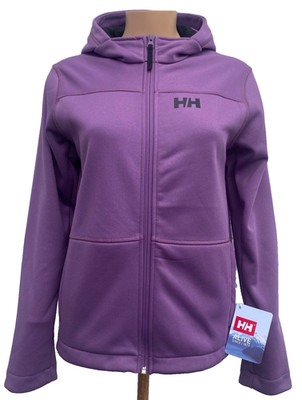 Helly Hansen Girl's Loen Fleece Jacket PURPLE $90, Size: 14