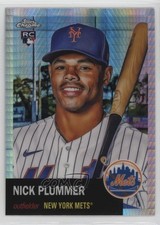 2022 Topps Chrome Platinum Anniversary Prism Refractor Nick Plummer #82 0x4h