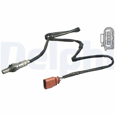 Delphi Lambdasonde für Audi Seat Skoda VW