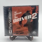 Driver 2 Video Game Sony PlayStation 1 PS1 Double Disc Black Label CIB Complete