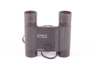 Vintage Swarovski Habicht 8x20B compact binoculars Mechanically Working