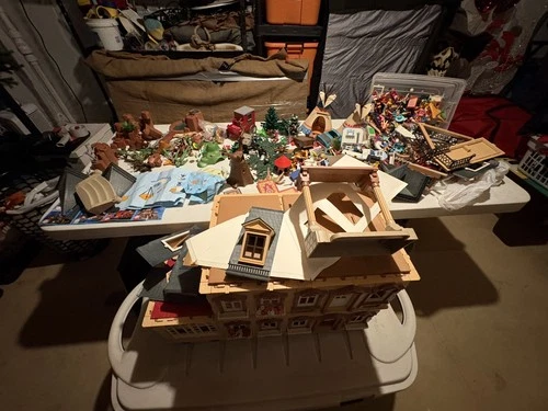 Vintage Playmobil LOT - Rare Sets, Mansion, Tribal, Treehouse,