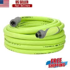 US SwivelGrip® 5/8"x50ft Garden Hose 3/4"-1 1/2 GHT Fittings Drinking Water Safe