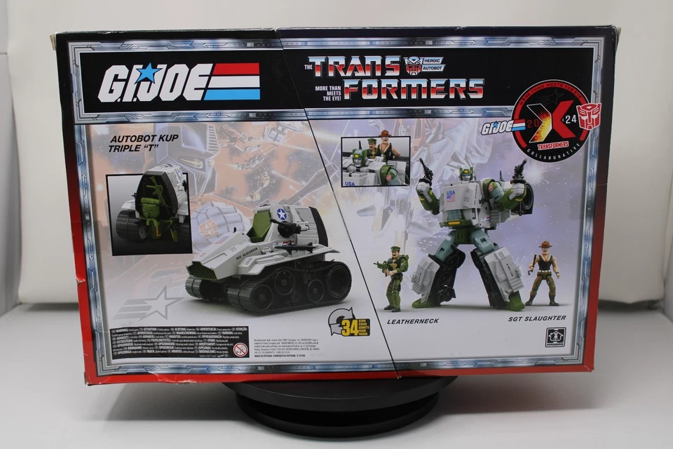 Hasbro Transformers G.I. Joe Autobot Kup Triple "T" Leatherneck SGT. Slaughter - Image 2 of 4
