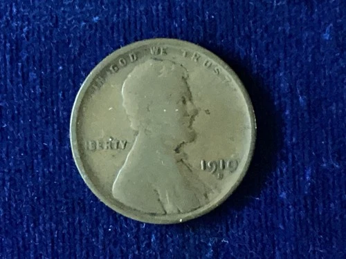 1910-S Lincoln Wheat Cent Nice Good Range Semi-Key Date     B1221