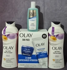 Pack Of 4 Olay Beauty Women's Personal Care Bundle 