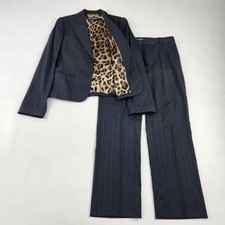 Dolce & Gabbana Suit SET Leopard Pattern Striped W5327 Women's Formal Dress JPN