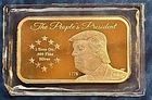 Donald J. Trump "The Peoples President" 1oz .999 Silver Factory sealed plastic