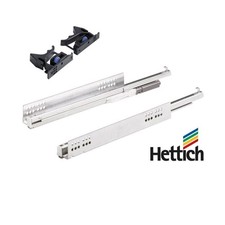 Hettich Quadro V6 Silent System für Holzschubkästen inklusiv Kupplung SOFT-CLOSE