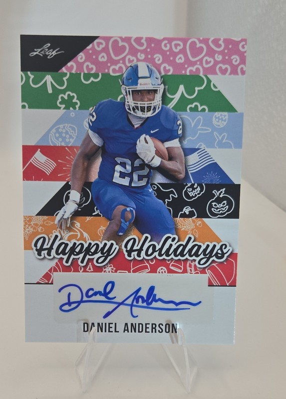 2025 Leaf Holiday - Daniel Anderson #BA-DA2 (AU, RC)