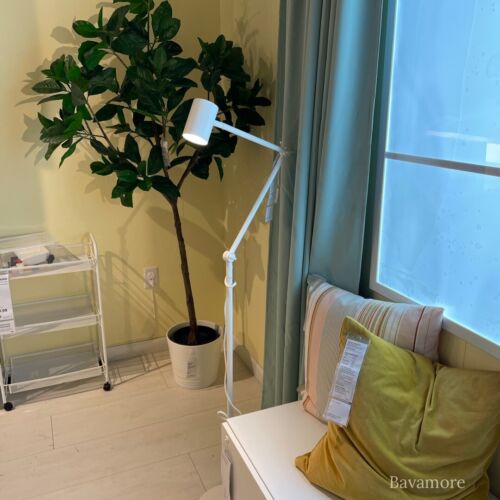 Furnace hjemme Betydning IKEA NYMÅNE Floor/reading lamp, adjustable, white In Box BRAND NEW | eBay