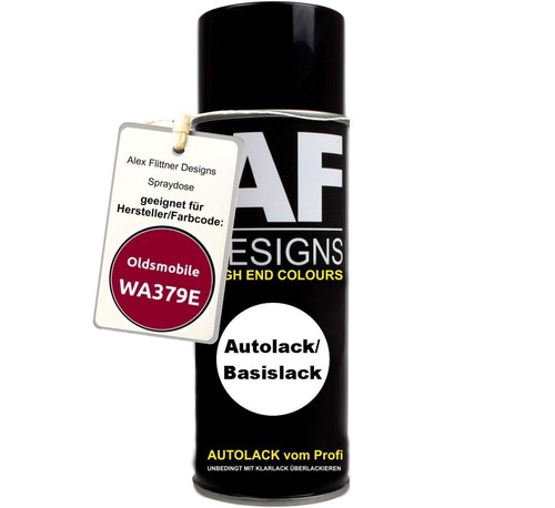 Für Oldsmobile WA379E Red Tint Metallic Spraydose Basislack Sprühdose ...