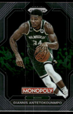 2022-23 Panini Prizm Monopoly #PS3 Giannis Antetokounmpo Prizm All-Stars