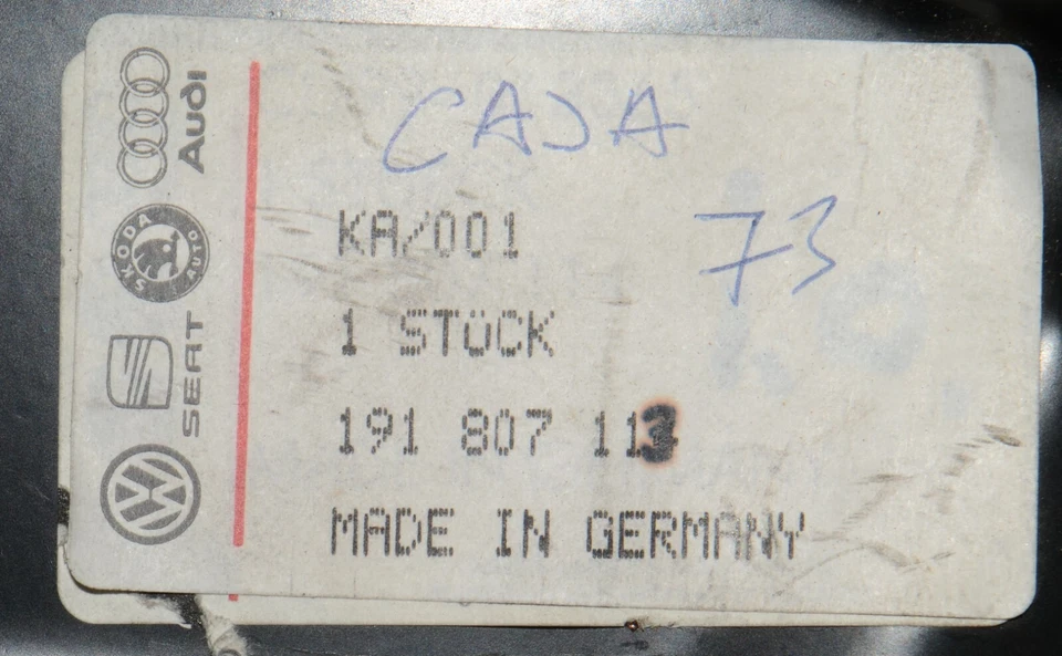 Genuine Volkswagen Golf 1990-1992 Front Left Bumper Carrier 191807113 - Image 2 of 4