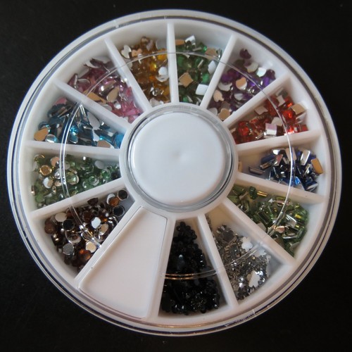 Rhinestones Flat Back Gems Crystal Diamante Pearl Caviar Marquise Nail Art etc - Picture 11 of 18