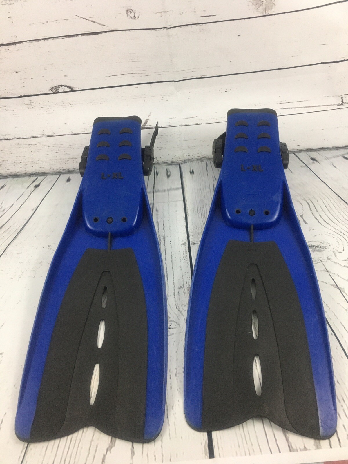Aeris Velocity Full Foot Blue Scuba Diving Snorkeling Swimming LXL Swim Fins eBay