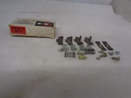 NEW CUTLER-HAMMER 6-3-2 SET OF MAIN LINE CONTACTS SIZE 1-2 POLES STARTER