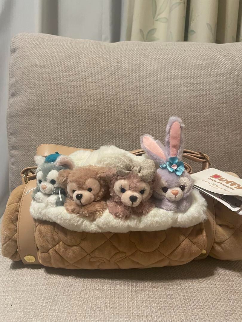 Duffy & Friends Blanket with Plush doll Exclusive to Tokyo Disney