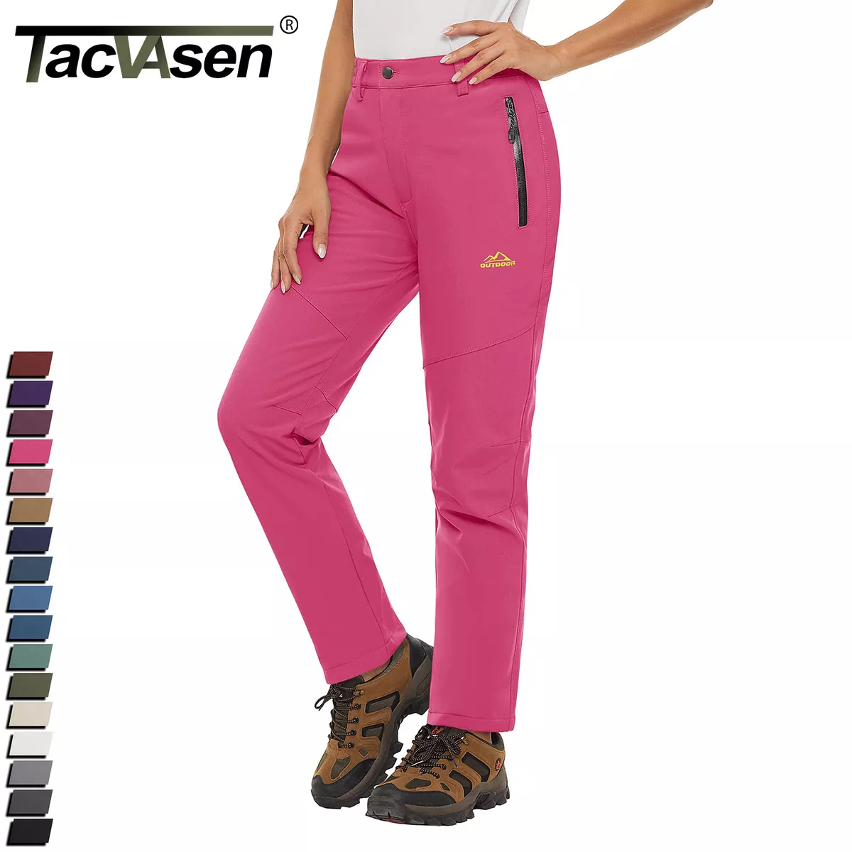 Women's fleece lined waterproof pants outlet