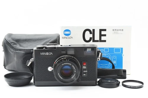 [N MINT+++ / Case] Minolta CLE 35mm Film Camera M ROKKOR 40mm F2 Lens From JAPAN