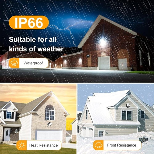 Ultra-Bright 1200 Lumen 15W Outdoor Motion Sensor Light - Waterproof Design Uk - Picture 4 of 9