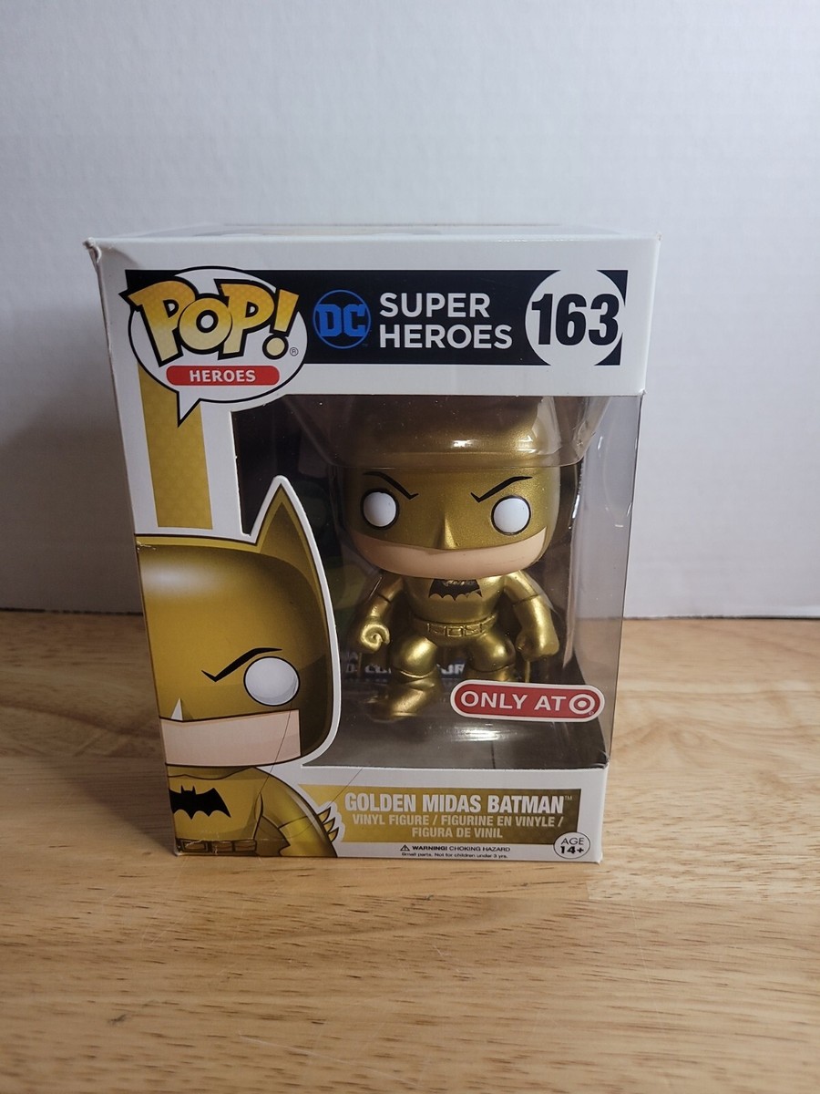Funko Pop! Heroes: Golden Midas Batman #163 (Target Exclusive