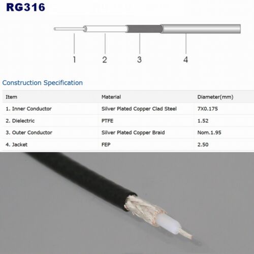 Subvis Plug 90° Inversed 10-32 to BNC Ultrasonic Cable NDT TOFD GE Flaw Detector - Picture 4 of 4