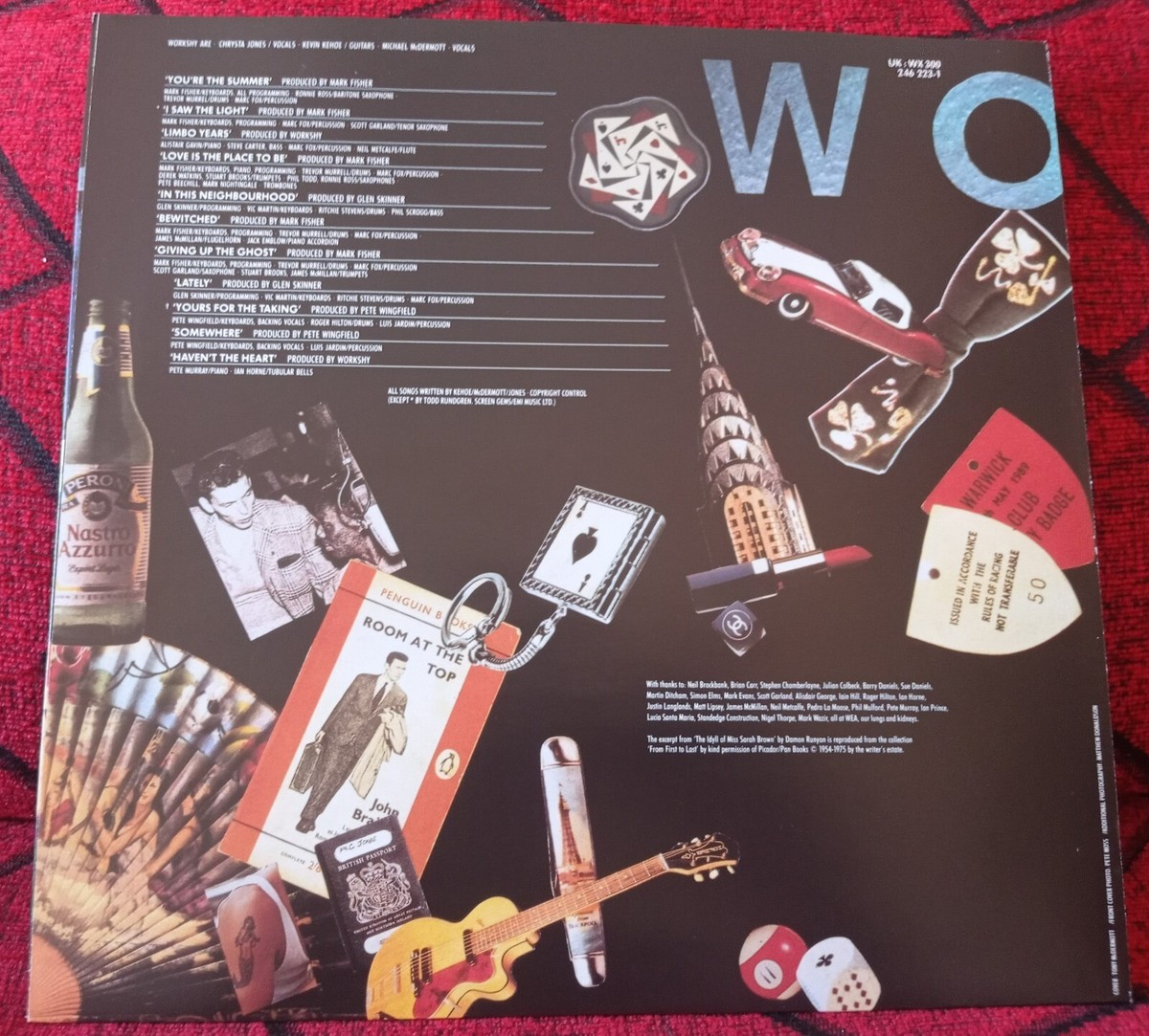 【LP・レア】WORKSHY / THE GOLDEN MILE Workshy - The Golden Mile LP (VG+/VG+) '* | eBay