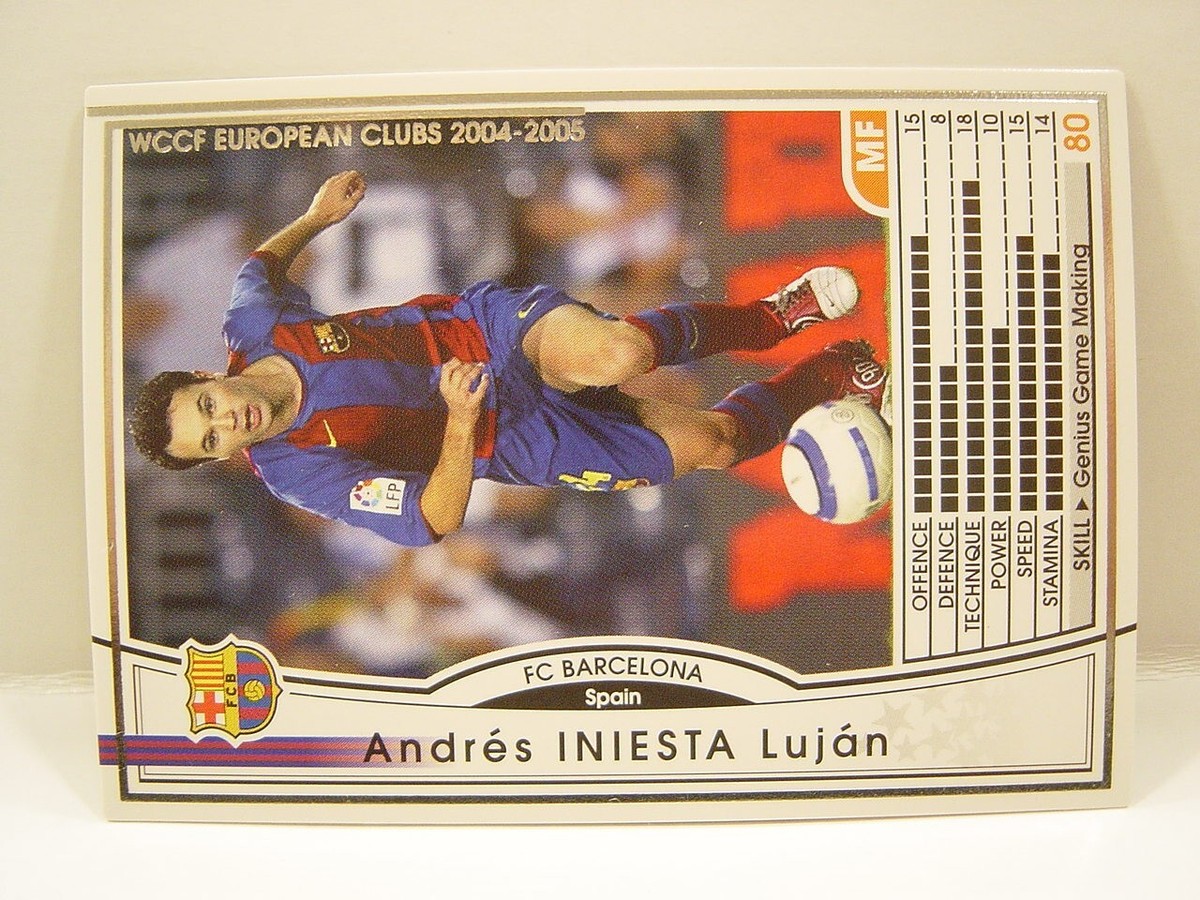 Andrés Iniesta Luján イニエスタ　ジャージカード　/49 s-l1200.jpg