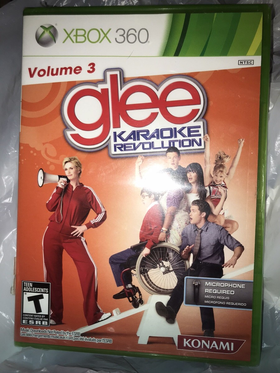 New Sealed Karaoke Revolution Glee Vol 3 Microsoft Xbox 360