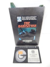 BETA Videocassette The Babysitter Horror Slasher 1980's EROLS Video Store Rental