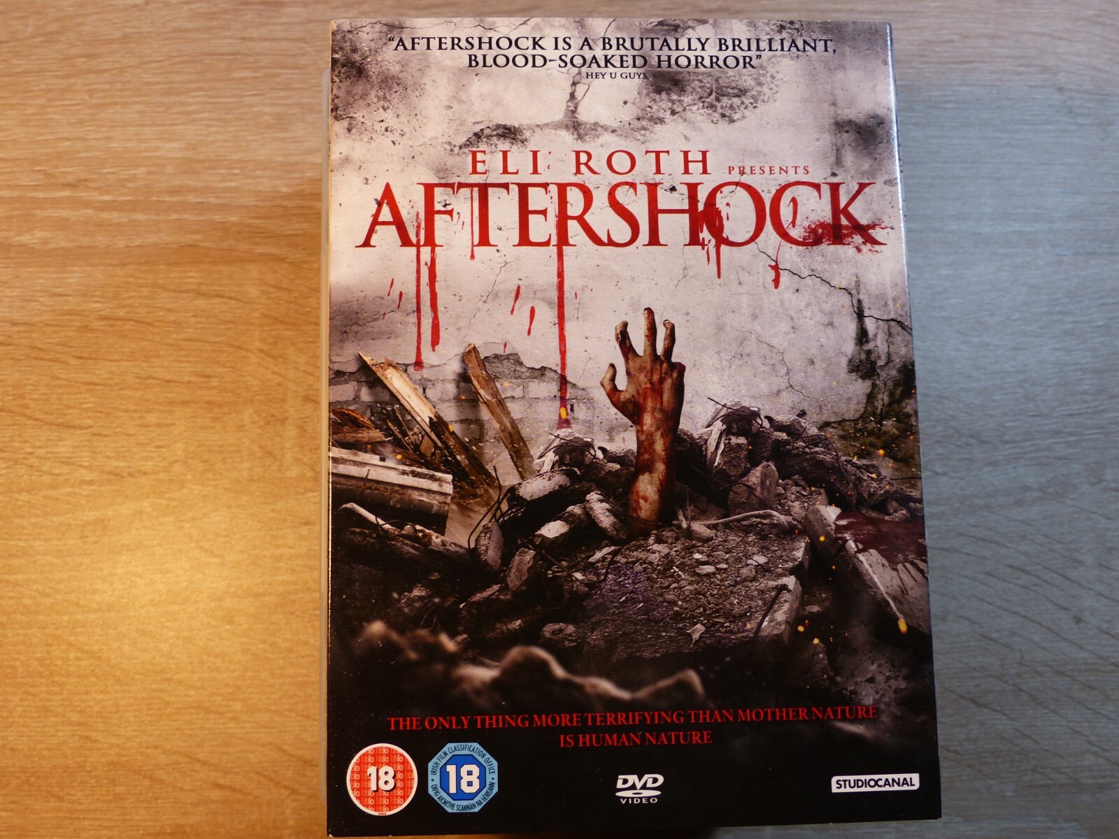 Aftershock (DVD) Eli Roth Andrea Osvárt Ariel Levy Natasha Yarovenko - UNPLAYED