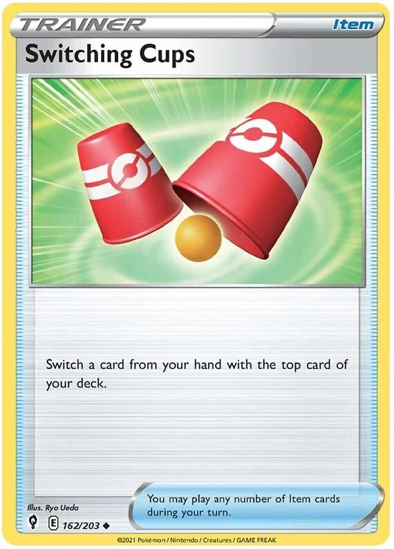 Switching Cups Pokemon TCG Trainer Card 162/203
