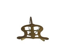 Vintage Lyre Shape Brass Marching Band Sheet Music Holder/ Clip Trumpet Trombone