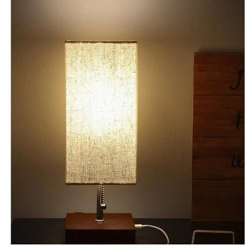 Brightech Grace светодиодный USB прикроватная настольная и настольная лампа - современный лампа Гавана коричневый - Изображение 4 из 4