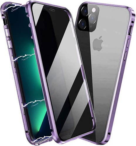 Privacy Anti Spy Magnetic 360 Protective Case For iPhone 13 Pro MAX 12 11 XS US - Picture 19 of 19