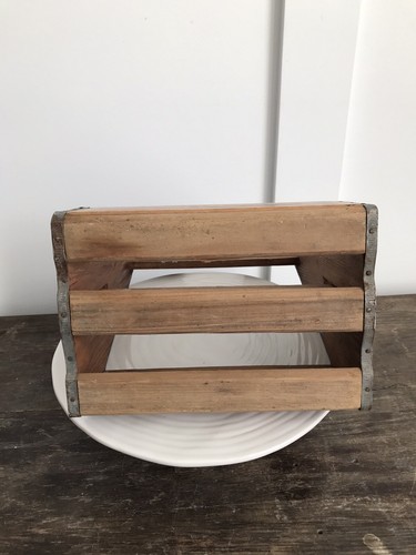 Vintage Wood Pepsi Cola 6 Pack Wooden Crate Holder Very Nice Decor Display - Picture 5 of 7