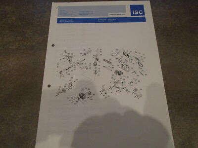 Petrol chainsaw spare parts list spare parts catalogue copy AC 310114-35 Einhell