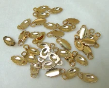 Aanraku Gold Plated Earring Bails 34 pcs 17pr