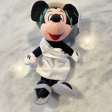 Disney Beanie Mini Bean Bag Plush-Toga Mickey Mouse-8" Tall-NWT