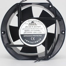 1 PCS SHJY Fan JY17250HBL2 AC 220/240V 0.25A 17251 17CM 2 wire Aluminum frame