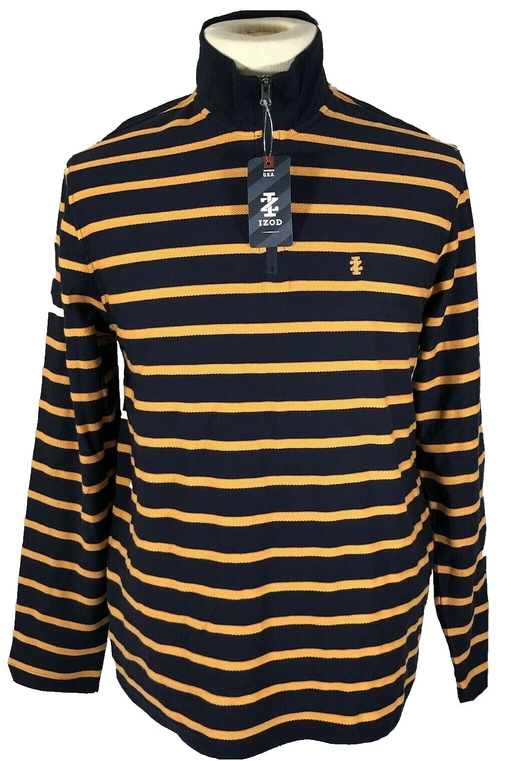 Sudaderas de IZOD a Rayas para Hombres