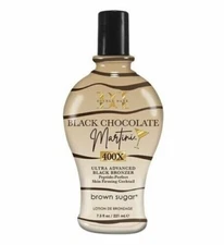 Brown Sugar Double Dark Black Chocolate Martini Bronzer Tanning Bed Lotion 7.5oz