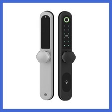 Biometric Fingerprint Digits Pad RFID Card APP f/Narrow Side Push/Pull Door Lock