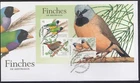 Australia 2018 Birds Finches Mini Sheet First Day Cover