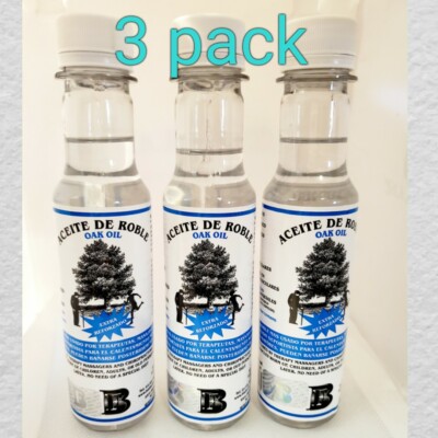 ACEITE DE ROBLE EXTRA REFORZADO, OAK OIL FOR PAIN, MUSCLE PAIN,3 PACK