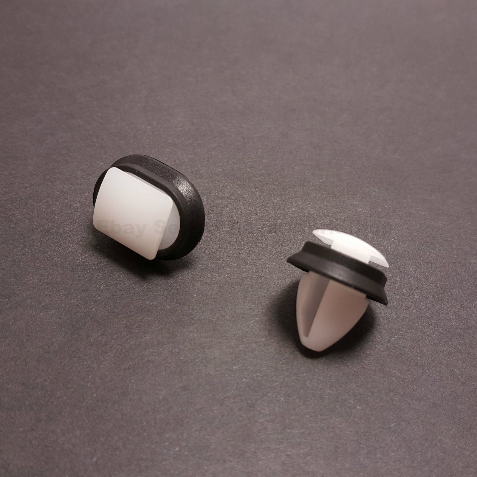 3X Side Moulding Rub Bumpstrip Lower Door Trim Clips for Peugeot, Fiat