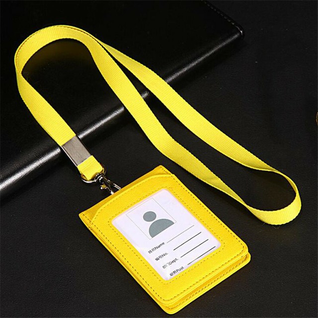 Nurse Card Holder Pu Leather Id Card Creative Identity School Badge