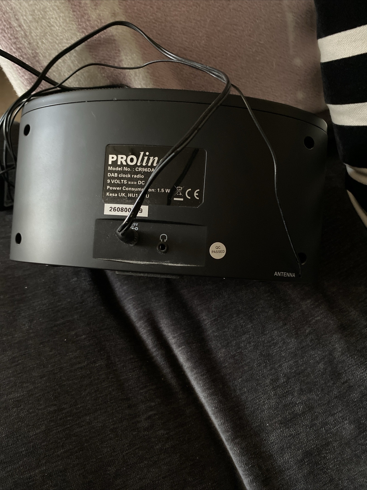 dab Radio Proline Working Clock Radio In Excellent Condition eBay